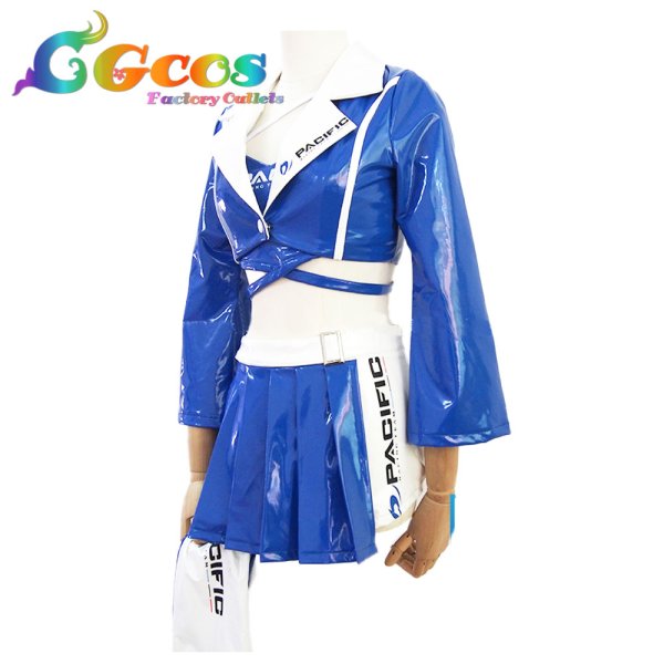 画像2: バーチャルYouTuber VTuber ホロパシレーシング ときのそら アキ・ローゼンタール 白上フブキ 大空スバル 宝鐘マリン 雪花ラミィ コスプレ衣装 (2)