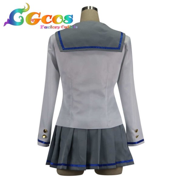 画像3: ホヅミ先生と茉莉くんと 白花茉莉 制服 コスプレ衣装 (3)