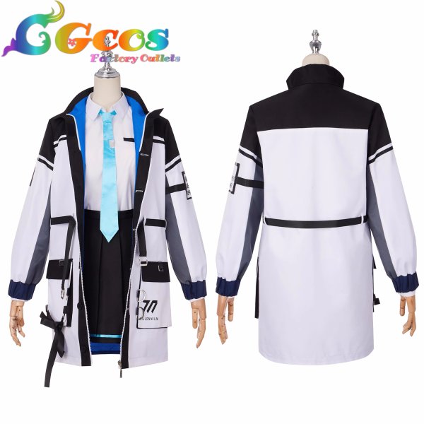 画像2: ブルーアーカイブ 天童アリス コスプレ衣装 (2)