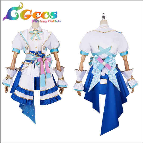 画像2: バーチャルYouTuber VTuber ブライト衣装 雪花ラミィ コスプレ衣装 (2)