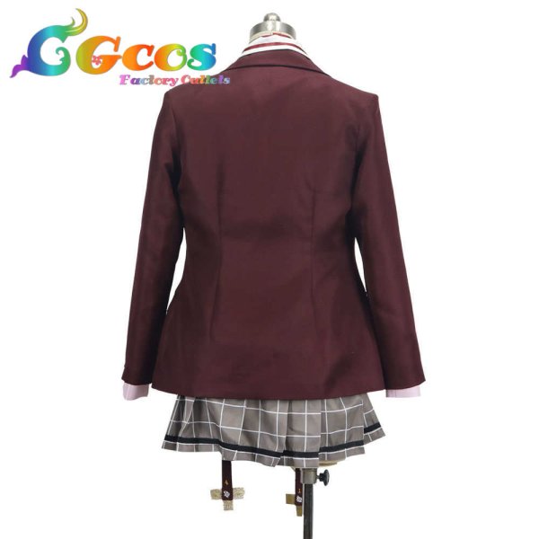 画像2: バーチャルYouTuber VTuber 星川サラ 制服 コスプレ衣装 (2)