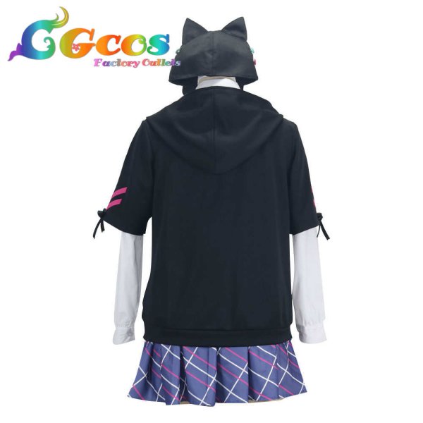 画像2: 電音部 黒鉄たま コスプレ衣装 (2)