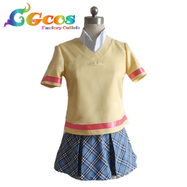 画像2: プリパラ 緑風ふわり パプリカ学園中等部冬制服 コスプレ衣装 (2)