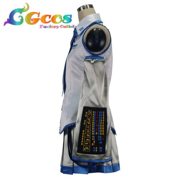 画像2: 初音ミク 雪ミク2011 コスプレ衣装 (2)