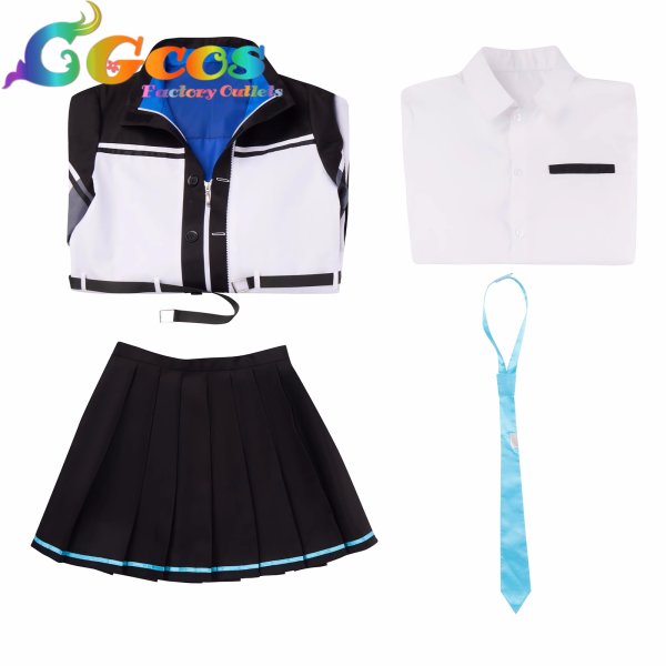 画像4: ブルーアーカイブ 天童アリス コスプレ衣装 (4)