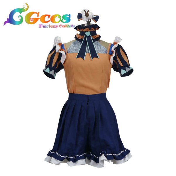 画像3: プロジェクトセカイ カラフルステージ!feat.初音ミク 草薙寧々 鳳えむ 初音ミク ハピハピ・クロックラビット アナザー3 コスプレ衣装 (3)