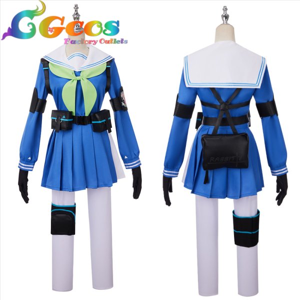 画像2: ブルーアーカイブ 霞沢ミユ コスプレ衣装 (2)