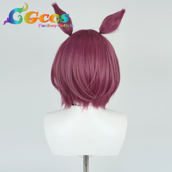 画像2: ウマ娘プリティーダービー ウィッグ タニノギムレット コスプレ衣装 (2)