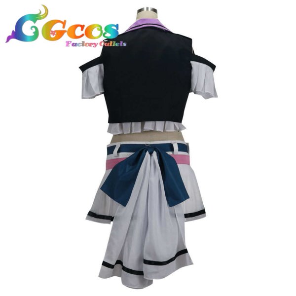 画像3: BanG Dream! バンドリ! ロック 朝日六花 届く思い、躍る心 コスプレ衣装 (3)