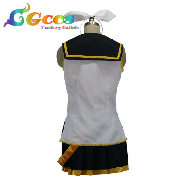 画像3: 鏡音リン 公式衣装 標準 コスプレ衣装 (3)