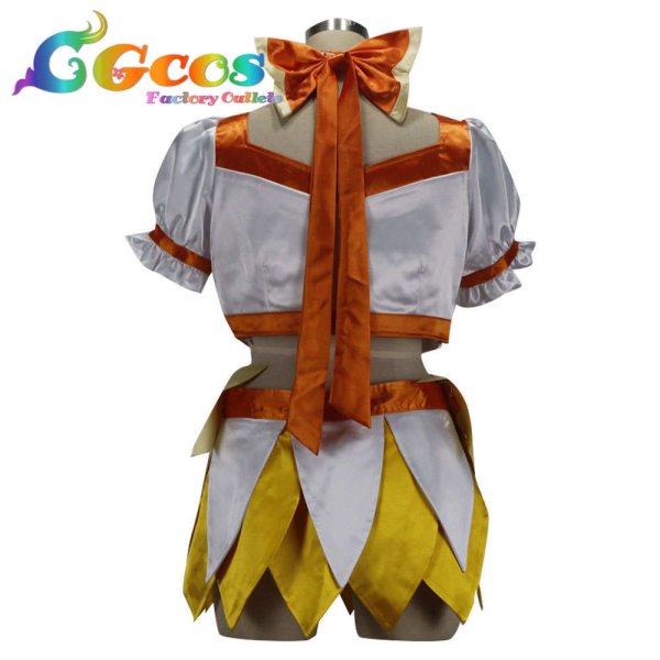 画像3: ハートキャッチプリキュア! 明堂院いつき キュアサンシャイン コスプレ衣装 (3)