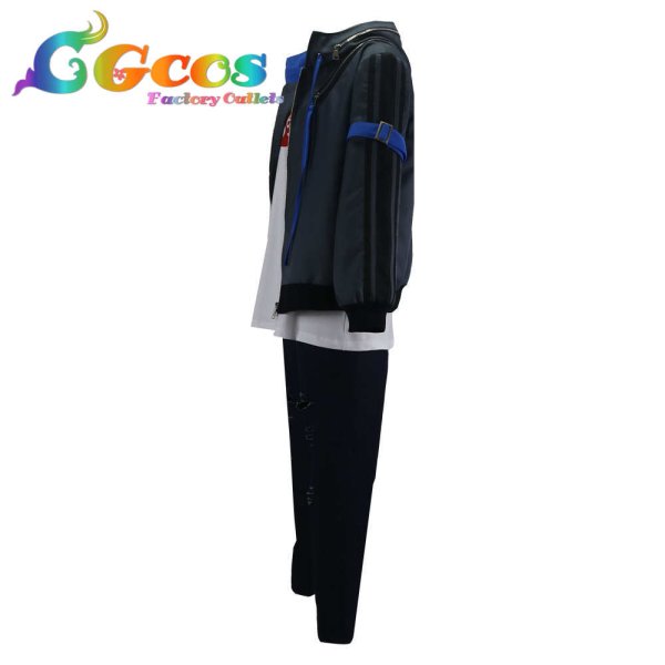 画像2: プロジェクトセカイ カラフルステージ!feat.初音ミク 青柳冬弥 デフォルト衣装 コスプレ衣装 (2)