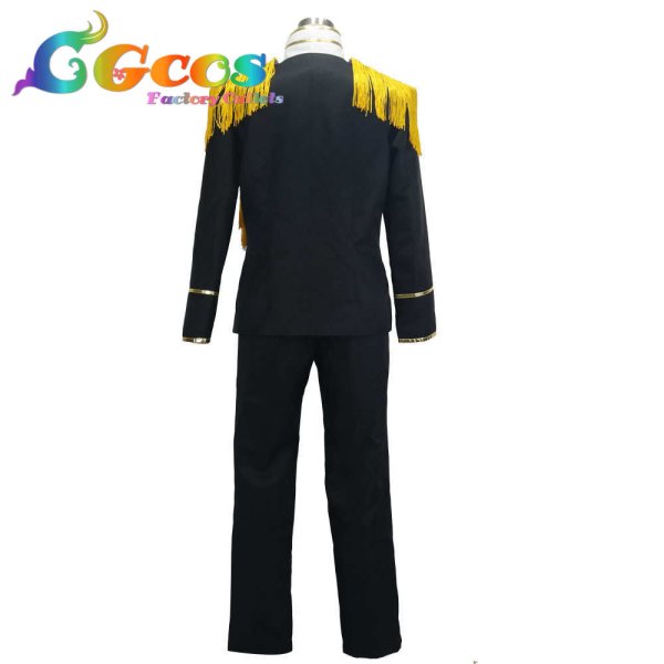 画像2: ヘタリア　日本　本田菊　黒軍服　コスプレ衣装 (2)