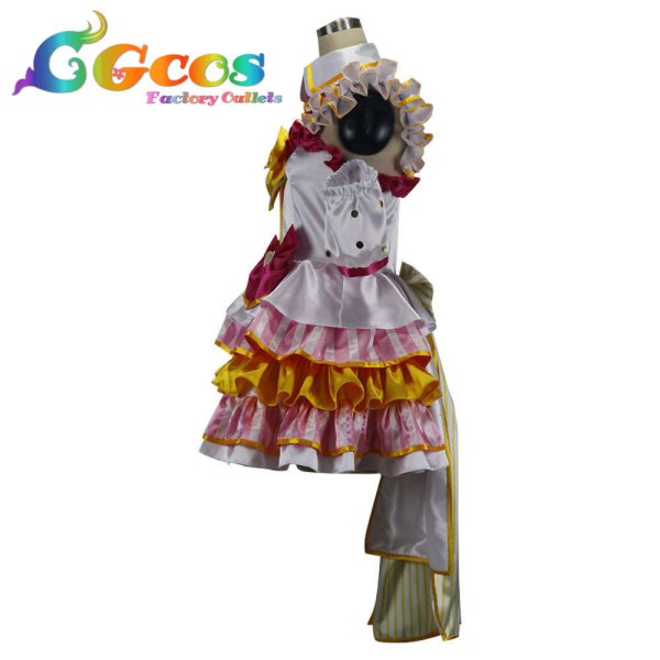 画像2: プリパラ 真中らぁら スーパーサイリウムらぁら コスプレ衣装 (2)