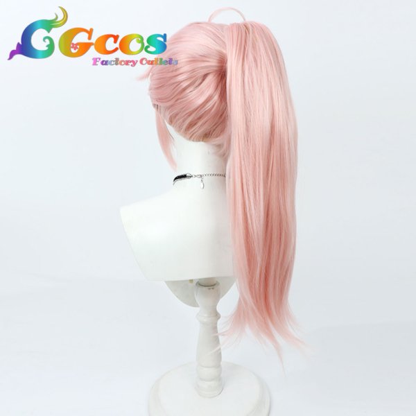 画像2: ブルーアーカイブ ウィッグ 柚鳥ナツ コスプレ衣装 (2)