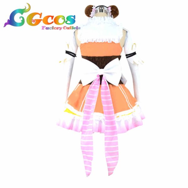 画像4: バーチャルYouTuber Vtuber 桃鈴ねね 新ビジュアル コスプレ衣装 (4)