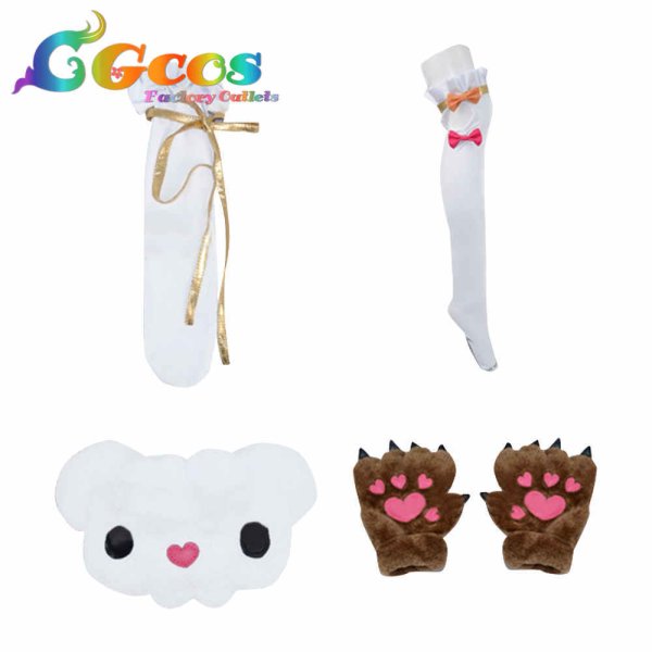 画像6: バーチャルYouTuber Vtuber 桃鈴ねね 新ビジュアル コスプレ衣装 (6)