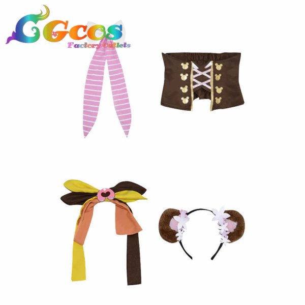 画像5: バーチャルYouTuber Vtuber 桃鈴ねね 新ビジュアル コスプレ衣装 (5)