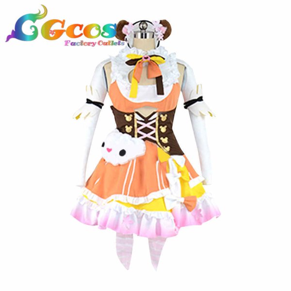 画像3: バーチャルYouTuber Vtuber 桃鈴ねね 新ビジュアル コスプレ衣装 (3)