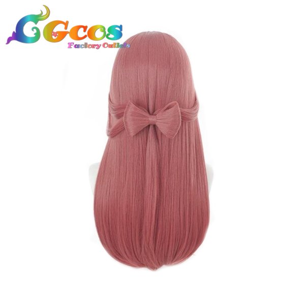 画像2: ブルーアーカイブ ウィッグ 陸八魔アル コスプレ衣装 (2)