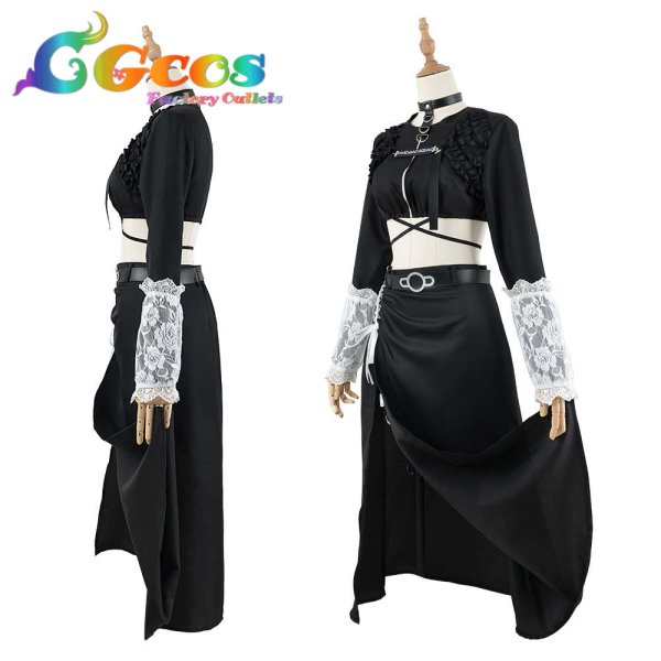 画像3: 「一部在庫あり」プロジェクトセカイ カラフルステージ!feat.初音ミク プロセカZOZOコラボ 小豆沢こはね コスプレ衣装 (3)