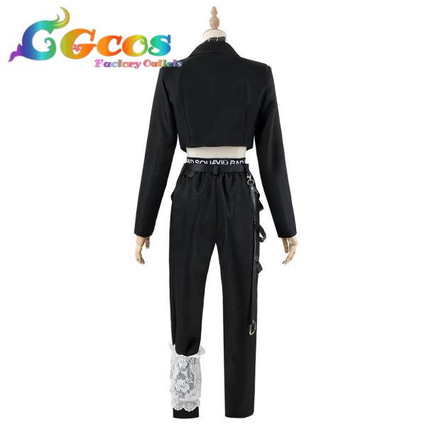 画像2: プロジェクトセカイ カラフルステージ!feat.初音ミク　プロセカZOZOコラボ　白石杏　コスプレ衣装 (2)