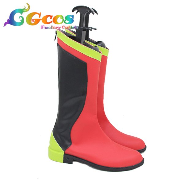 画像3: 遊戯王VRAINS　コスプレ靴　リボルバー　コスプレブーツ　コスプレ衣装 (3)