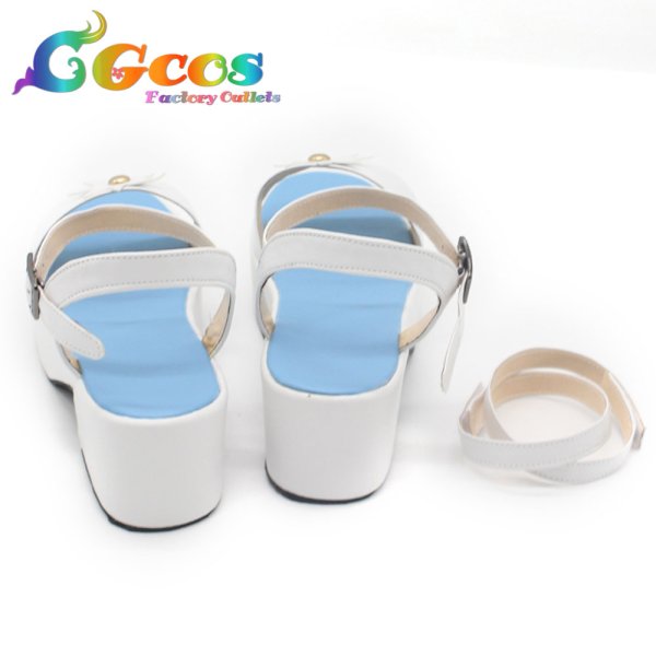 画像3: ブルーアーカイブ　コスプレ靴　水着チセ　コスプレブーツ　コスプレ衣装 (3)