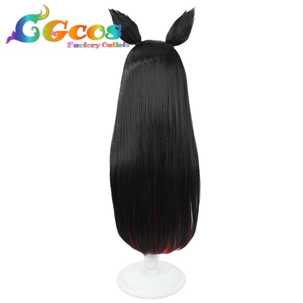 画像2: ブルーアーカイブ　ウィッグ　狐坂ワカモ　コスプレ衣装 (2)