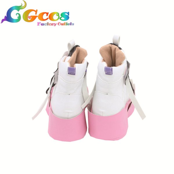 画像3: バーチャルYouTuber Vtuber コスプレ靴 Mococo Abyssgard モココ・アビスガード コスプレブーツ コスプレ衣装 (3)