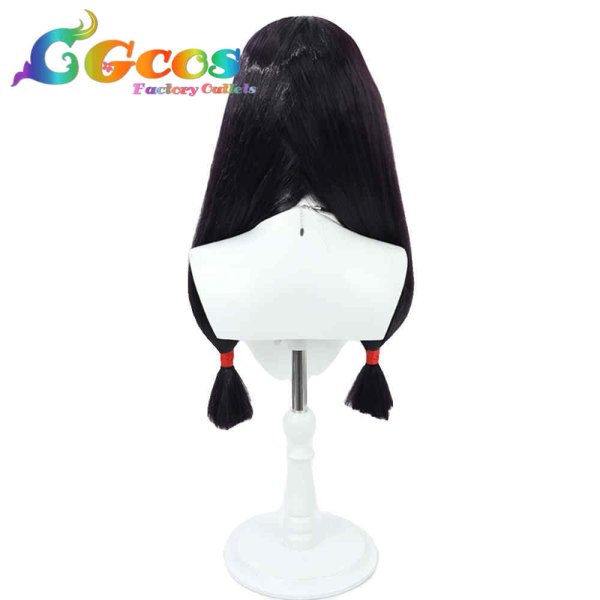 画像2: 呪術廻戦 2期 ウィッグ 庵歌姫 コスプレ衣装 (2)