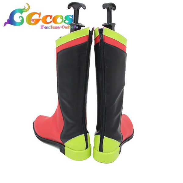 画像2: 遊戯王VRAINS　コスプレ靴　リボルバー　コスプレブーツ　コスプレ衣装 (2)