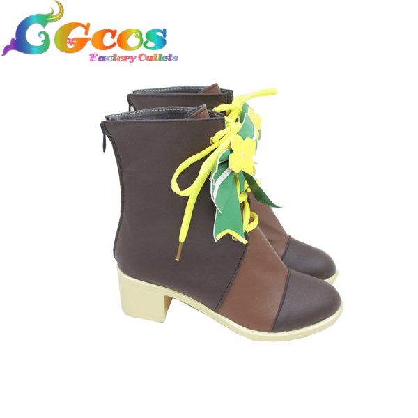 画像3: ラブライブ!　虹ヶ咲学園スクールアイドル同好会　コスプレ靴　天王寺璃奈　みんなと一緒にひとつのお鍋　コスプレブーツ　コスプレ衣装 (3)