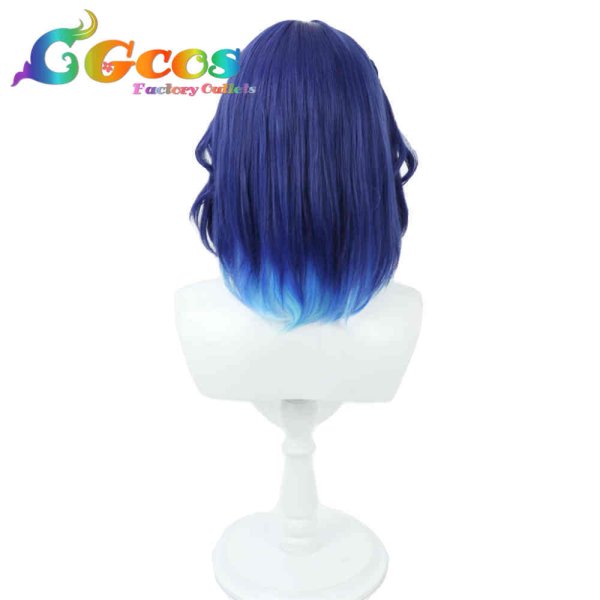 画像2: バーチャルYouTuber VTuber ウィッグ 天宮こころ 水着 コスプレ衣装 (2)