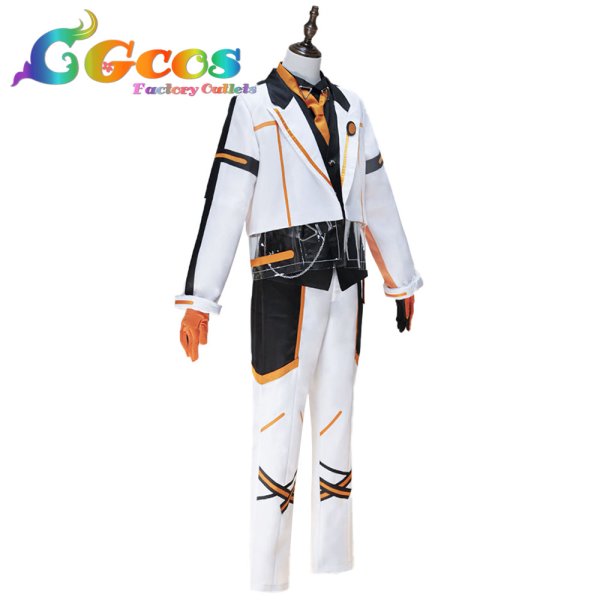 画像2: バーチャルYouTuber VTuber Alban Knox アルバーン・ノックス デビュー1周年 コスプレ衣装 (2)