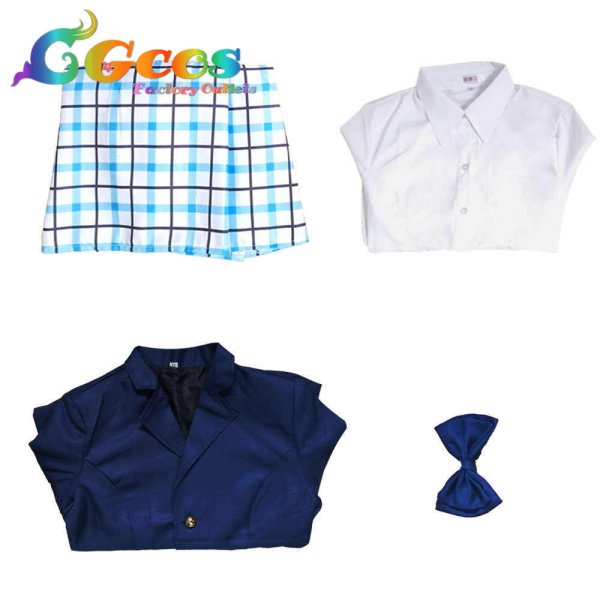 画像3: 聲の形 西宮硝子 コスプレ衣装 (3)