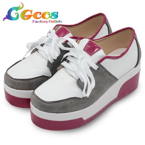 画像2: バーチャルYouTuber　Vtuber　コスプレ靴　佐伯イッテツ　コスプレブーツ　コスプレ衣装 (2)