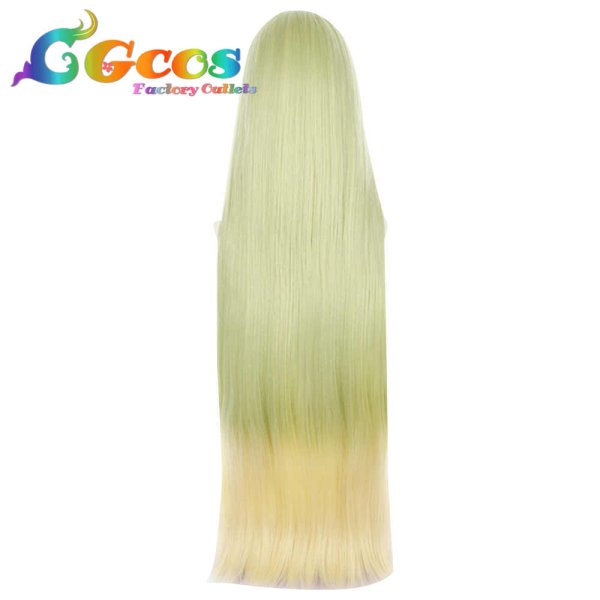 画像2: 白聖女と黒牧師 ウィッグ セシリア コスプレ衣装 (2)