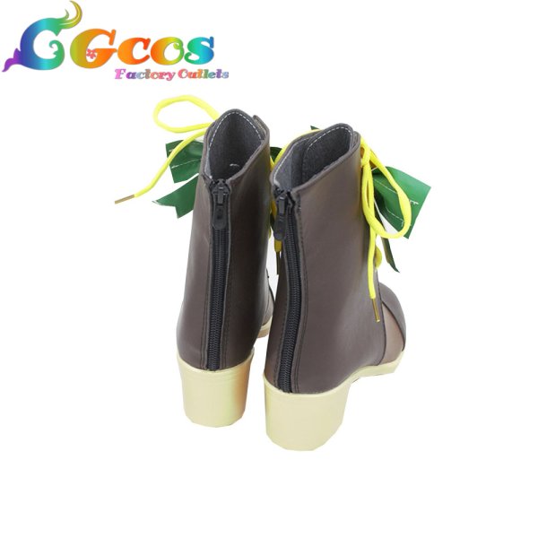 画像2: ラブライブ!　虹ヶ咲学園スクールアイドル同好会　コスプレ靴　天王寺璃奈　みんなと一緒にひとつのお鍋　コスプレブーツ　コスプレ衣装 (2)