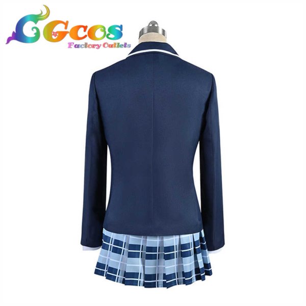 画像2: プロジェクトセカイ カラフルステージ!feat.初音ミク 草薙寧々 制服 コスプレ衣装 (2)