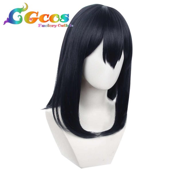 画像2: ハイキュー!! ウィッグ 清水潔子 コスプレ衣装 (2)