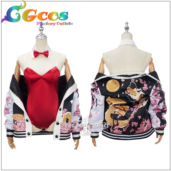 画像2: ブルーアーカイブ ネル バニーガール コスプレ衣装 (2)