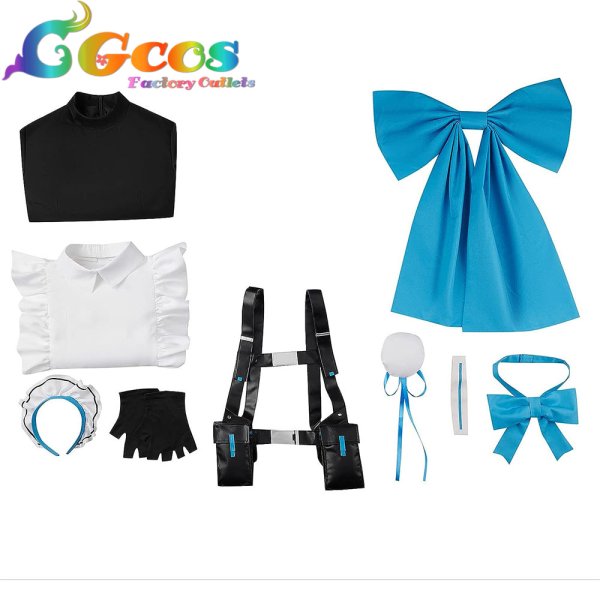 画像3: ブルーアーカイブ 飛鳥馬トキ コスプレ衣装 (3)