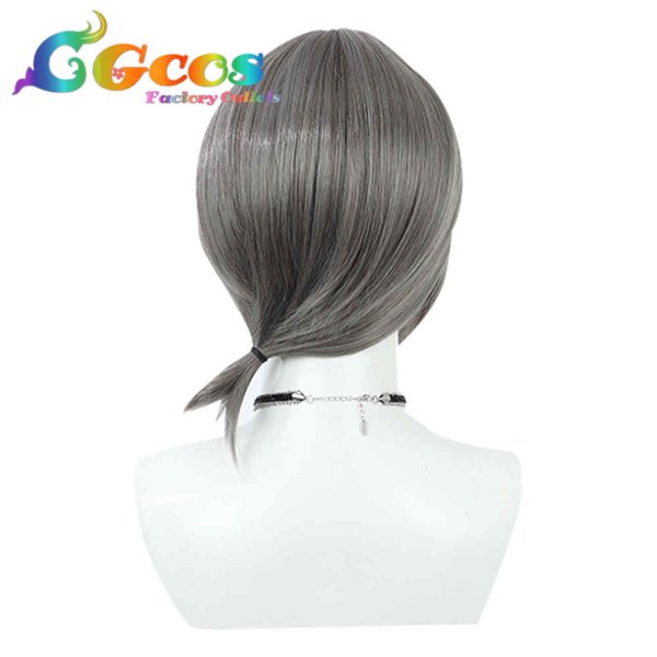 画像2: バーチャルYouTuber VTuber ウィッグ Mysta Rias ミスタ・リアス 探偵風 コスプレ衣装 (2)