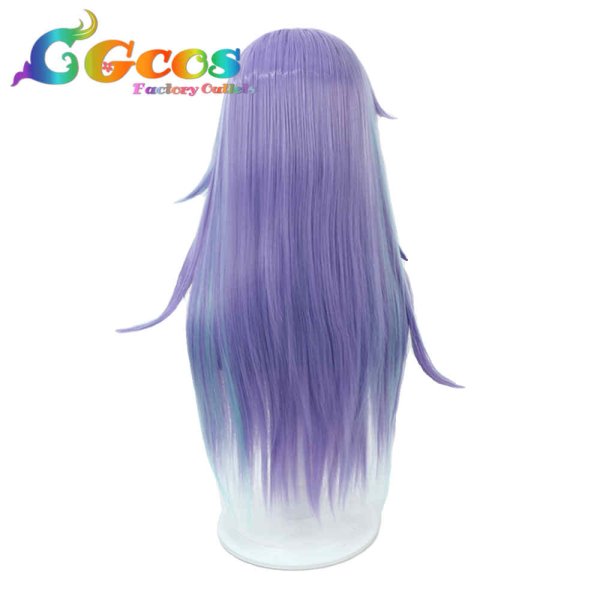 画像2: バーチャルYouTuber VTuber ウィッグ 星導ショウ コスプレ衣装 (2)