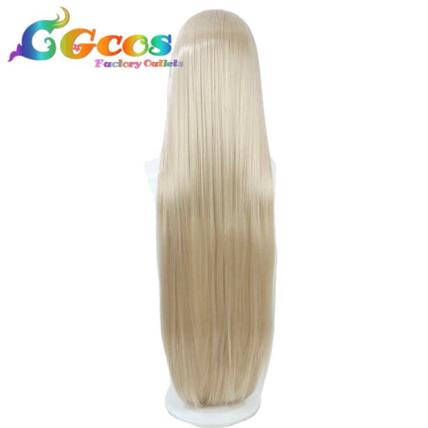 画像2: ブルーアーカイブ ウィッグ 桐藤ナギサ コスプレ衣装 (2)