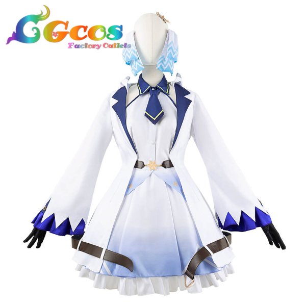 画像1: 50%OFF! ウマ娘プリティーダービー　デアリングタクト　勝負服　コスプレ衣装 (1)