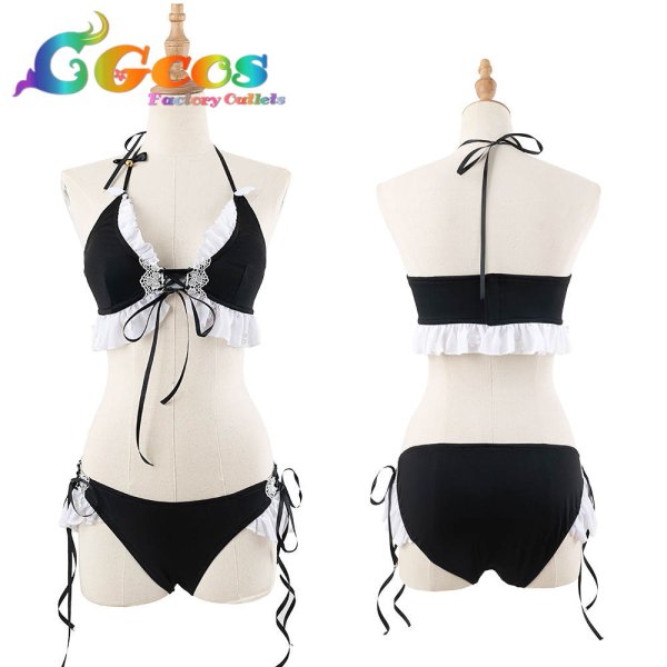 画像3: バーチャルYouTuber VTuber 天宮こころ 水着 コスプレ衣装 (3)