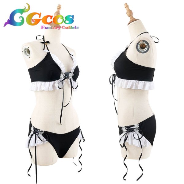 画像4: バーチャルYouTuber VTuber 天宮こころ 水着 コスプレ衣装 (4)