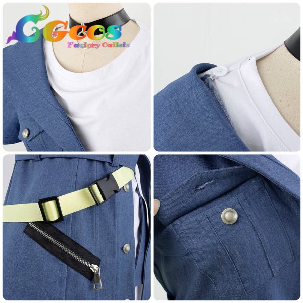 画像7: BanG Dream! It's MyGO!!!!!  高松燈 長崎そよ 椎名立希 千早愛音 要楽奈 コスプレ衣装 (7)